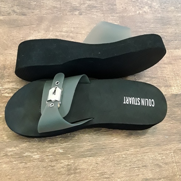 Colin Stuart women flip flop size 8-9 - Picture 3 of 7